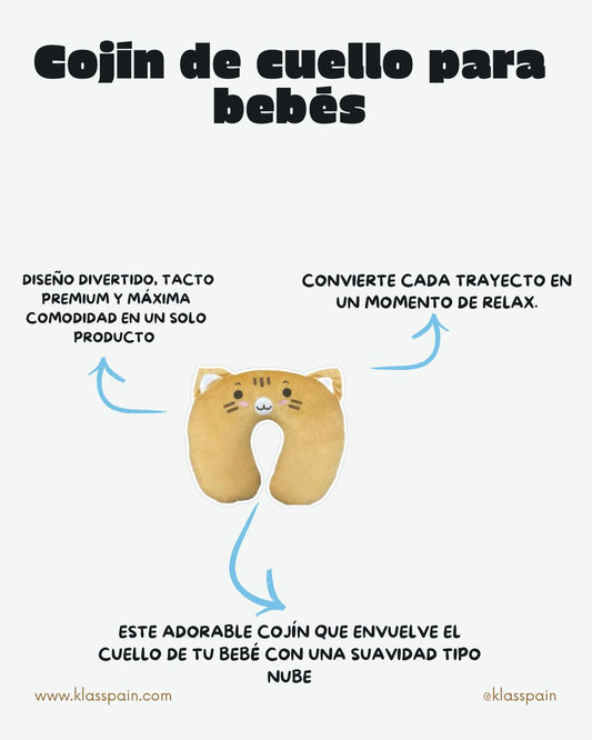 Cojín de cuello para bebés